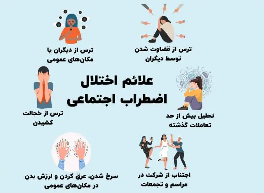 علائم اضطراب اجتماعی
