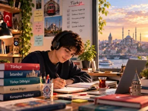 سابلیمینال یادگیری زبان ترکی استانبولی (دوره ۸ هفته ای)